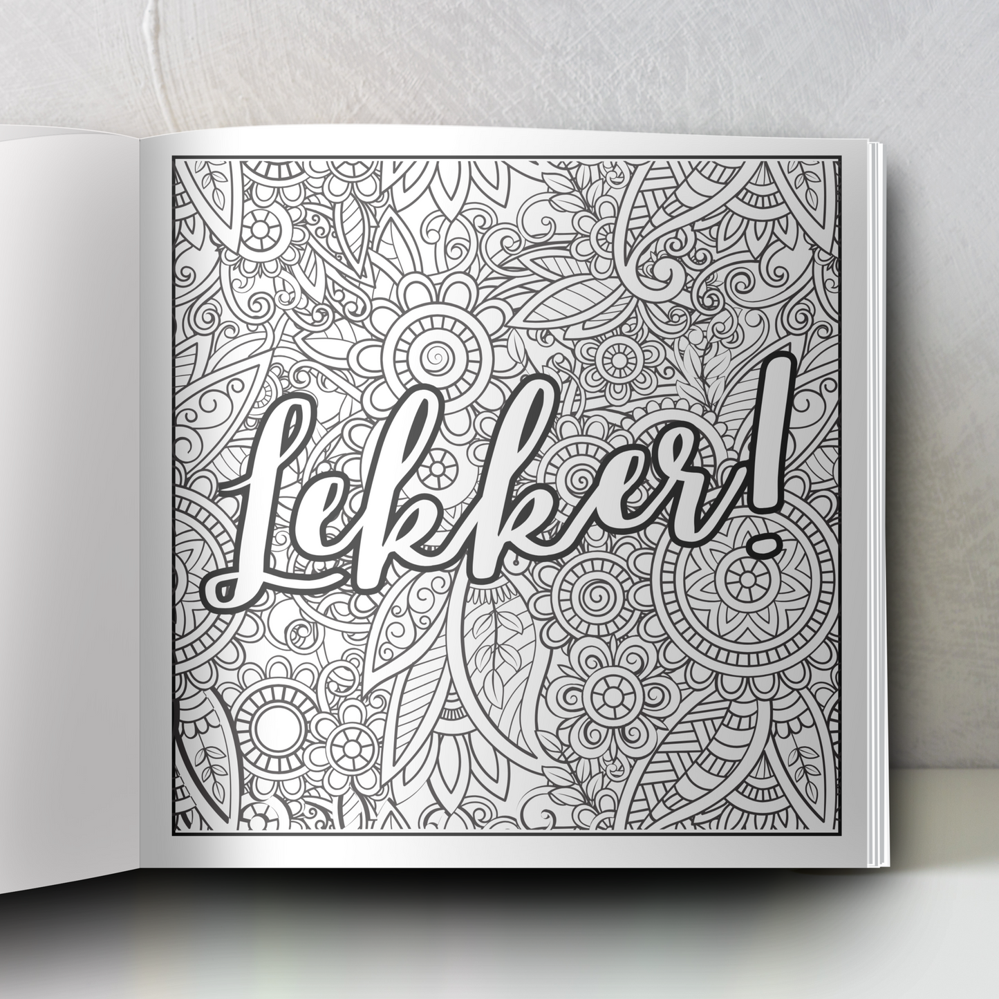 An Adult Colouring Book In Afrikaans
