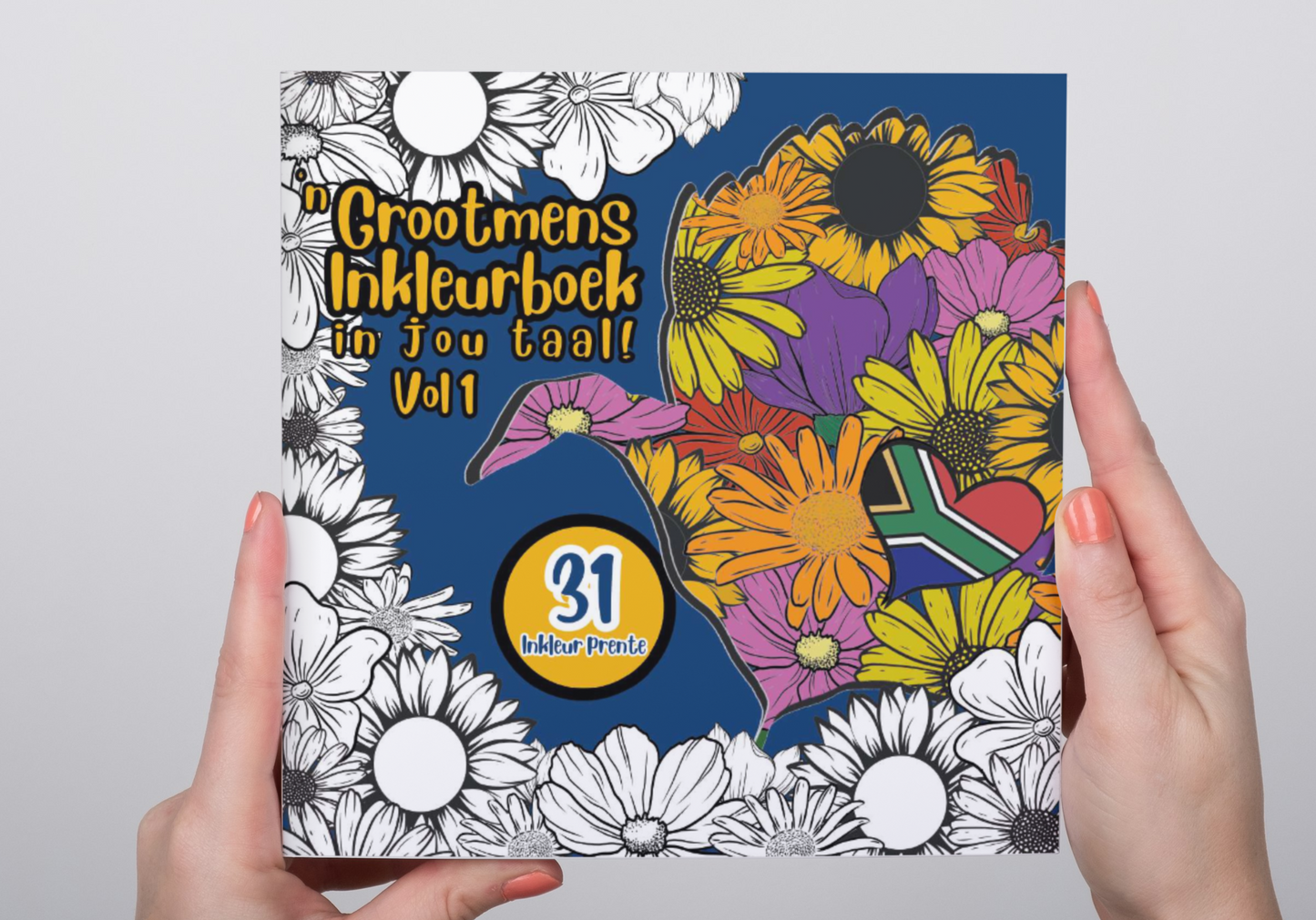 An Adult Colouring Book In Afrikaans